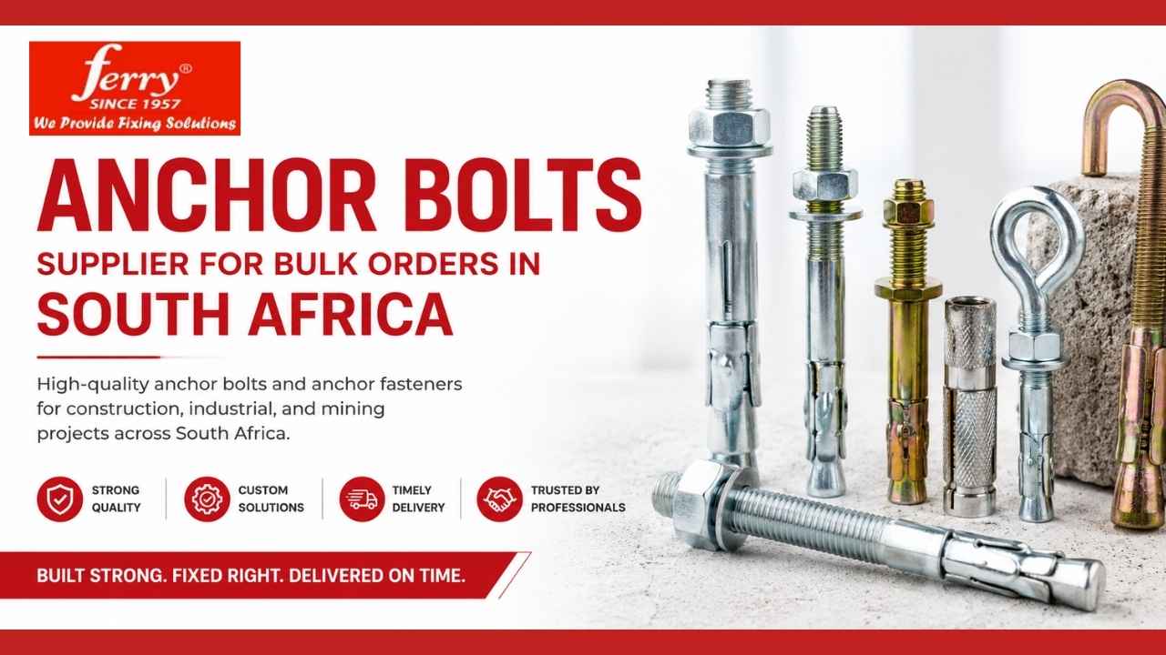 What is an Anchor Bolt? Types, Uses & Full Guide (2025)