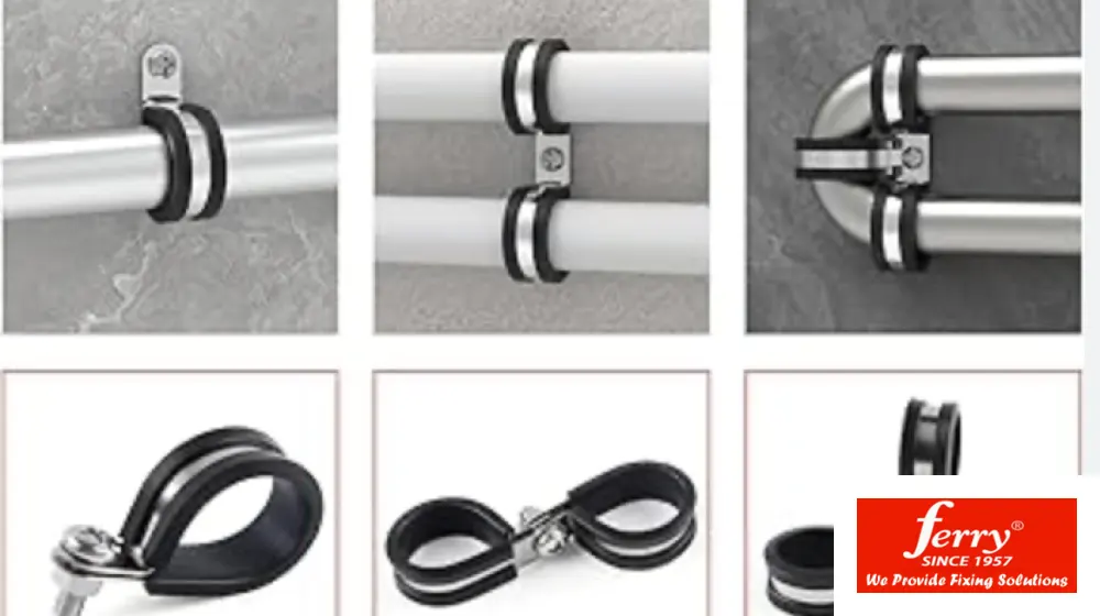 Illustration for Pipe Clamp Types Compared: Split, U, Sprinkler, Cable & Clevis Supports