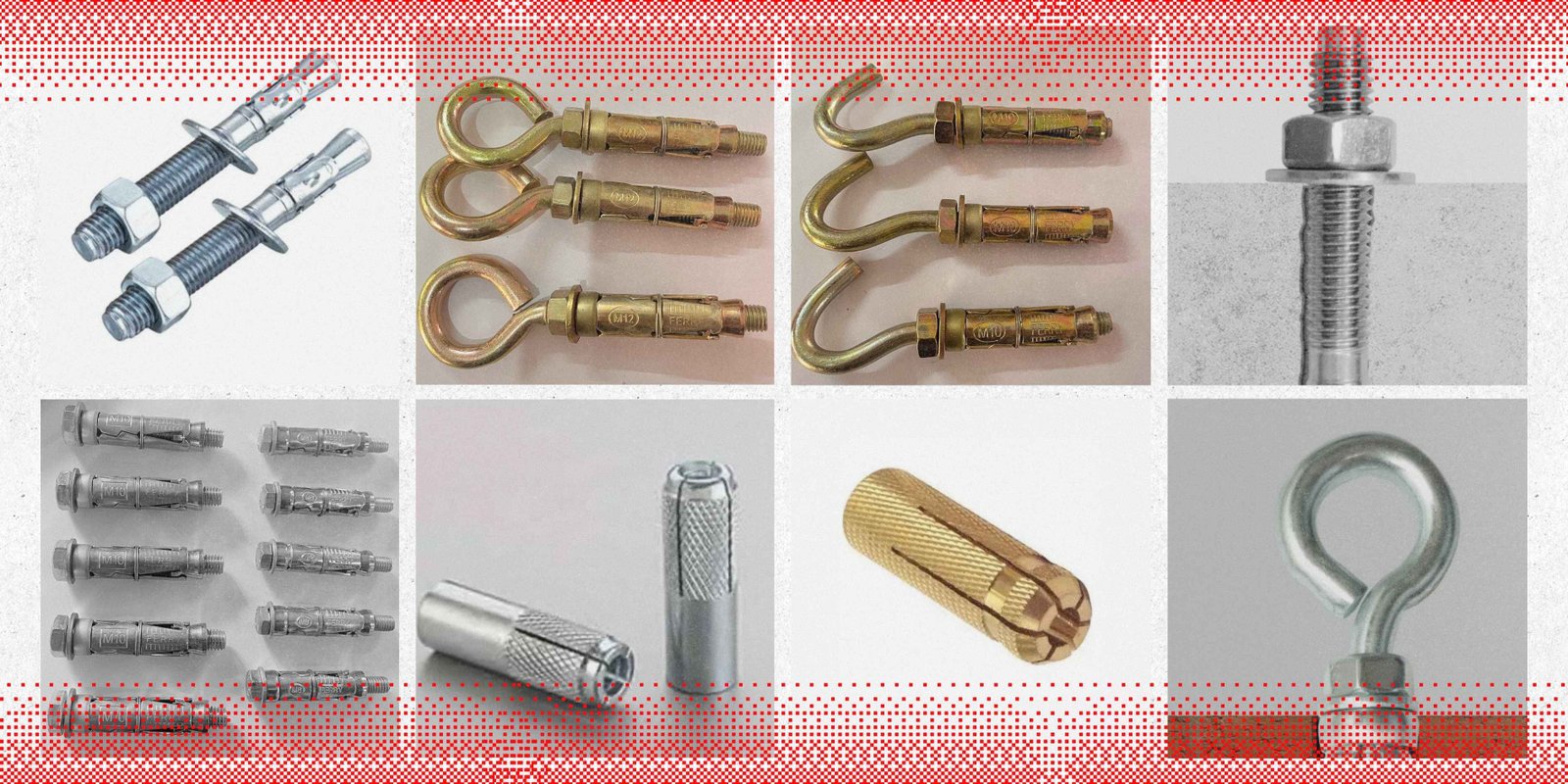 types of anchor bolt 
